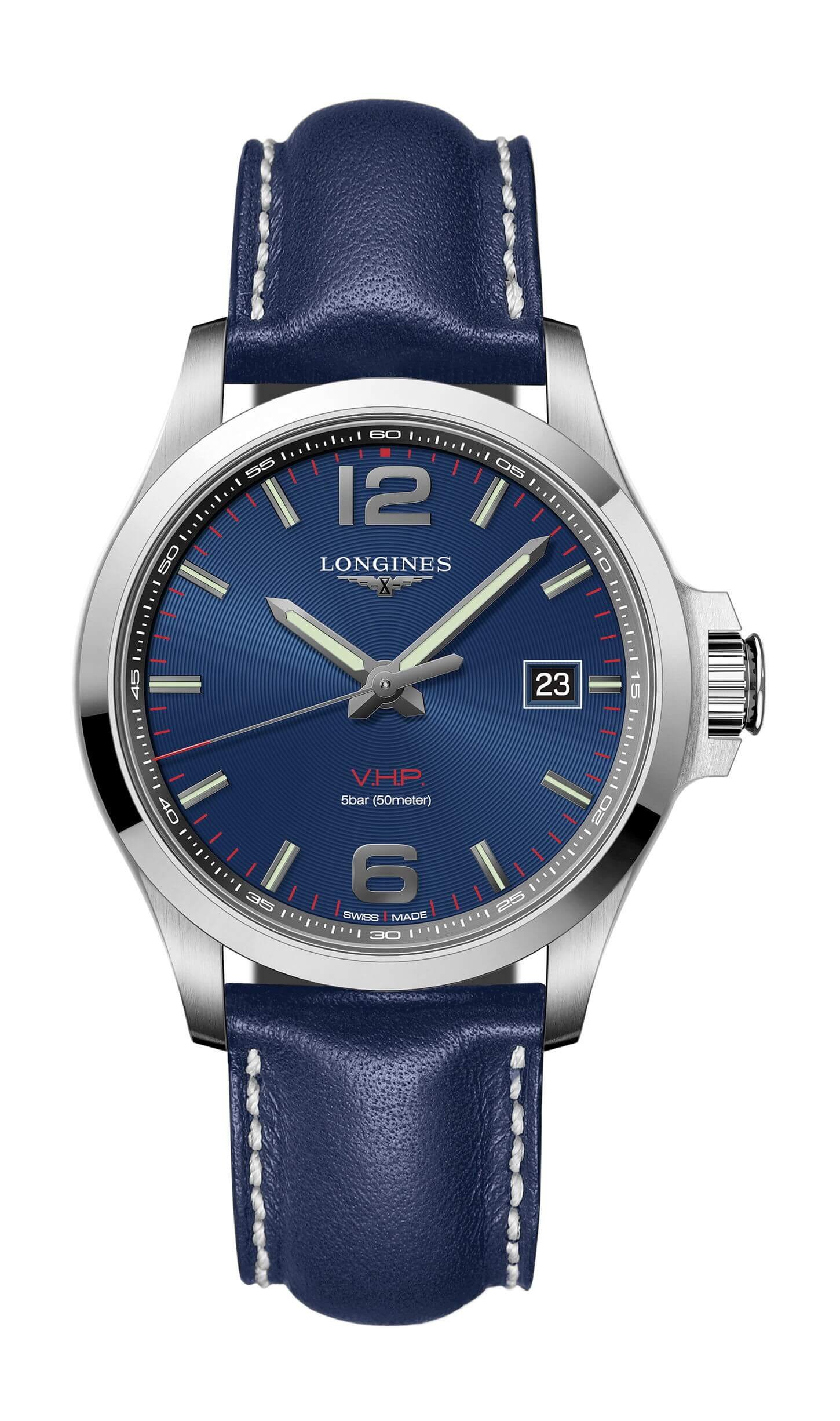 Longines Conquest V.H.P Blue