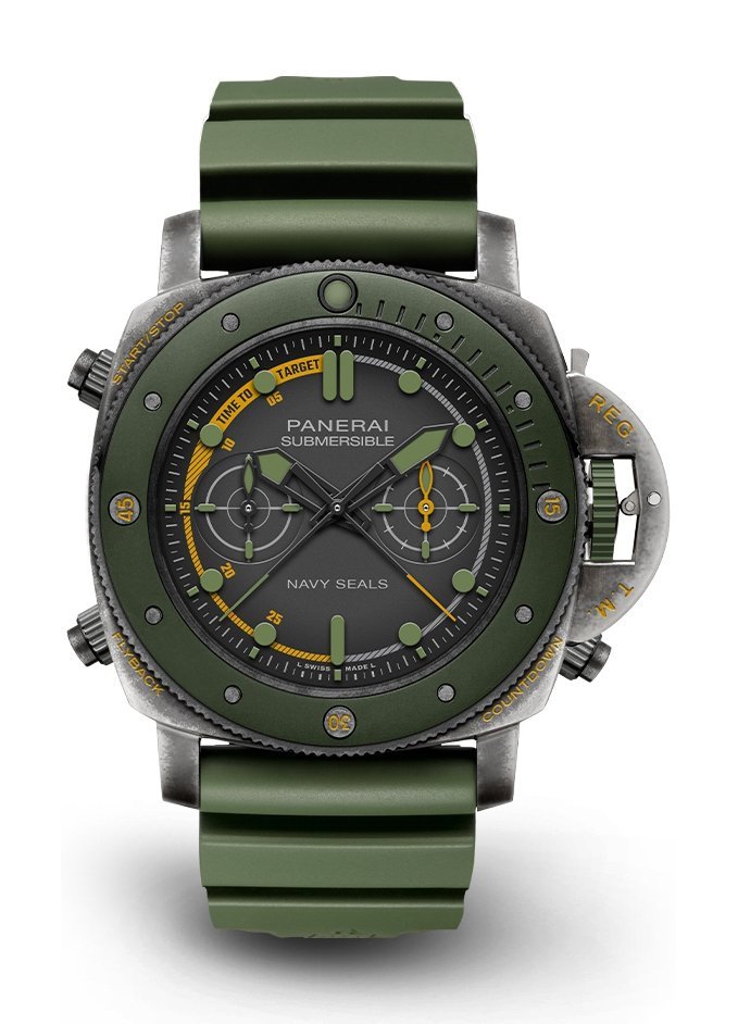 Panerai Submersible Chrono Navy Seals Experience Edition Gray