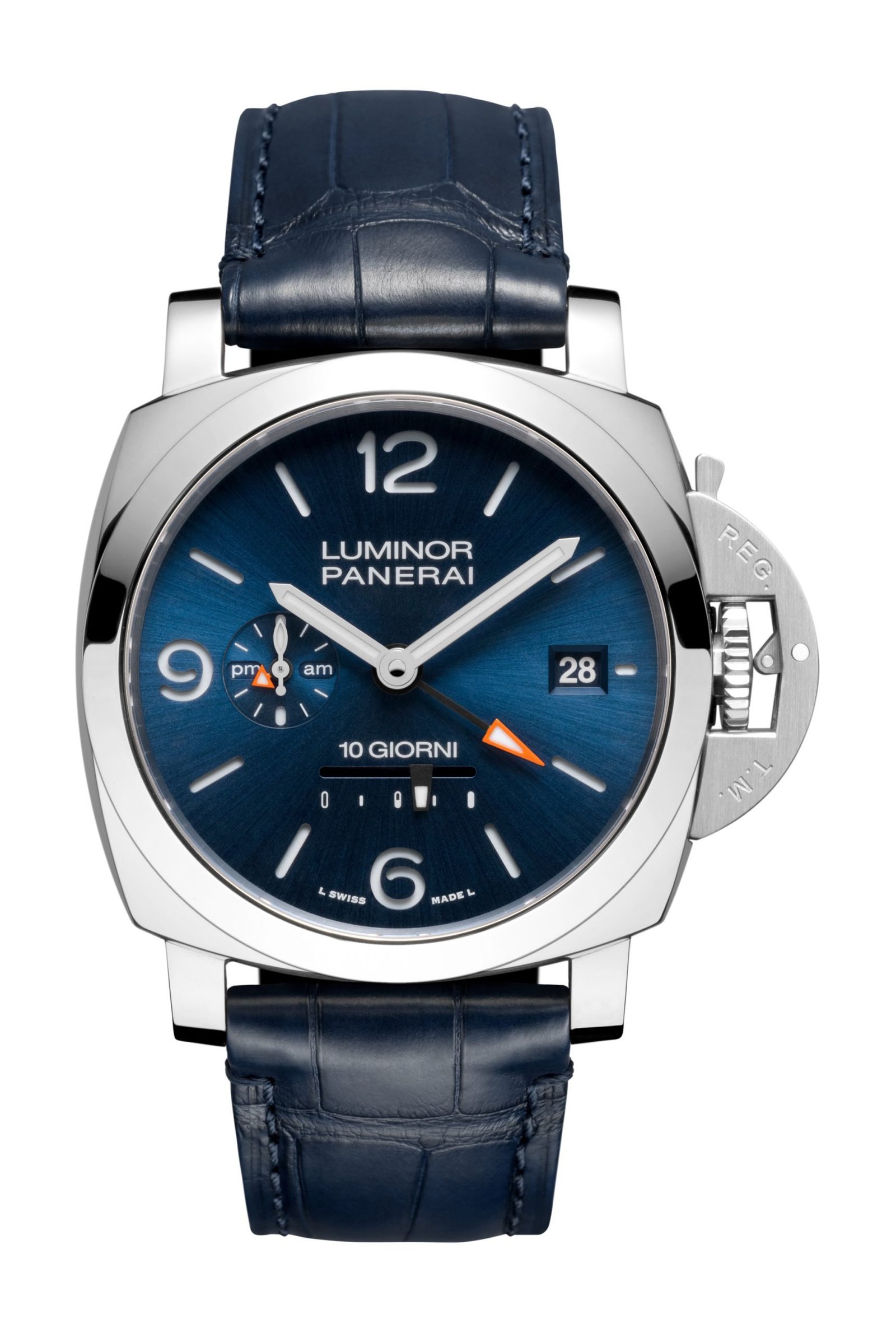 Panerai Luminor Dieci Giorni Gmt Blue