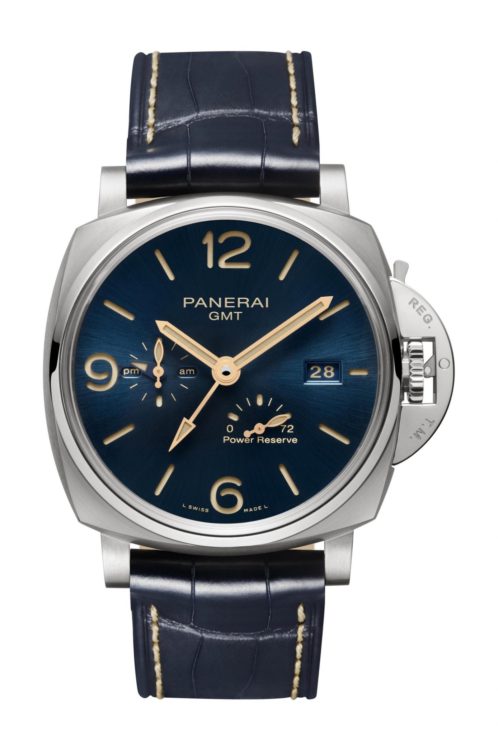 Panerai Luminor Due Gmt Power Reserve Blue
