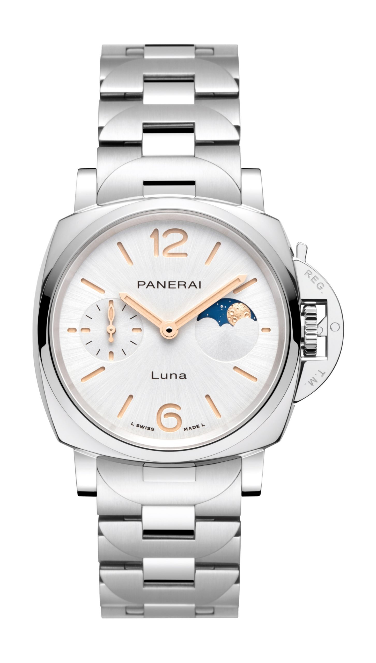 Panerai Luminor Due Luna White
