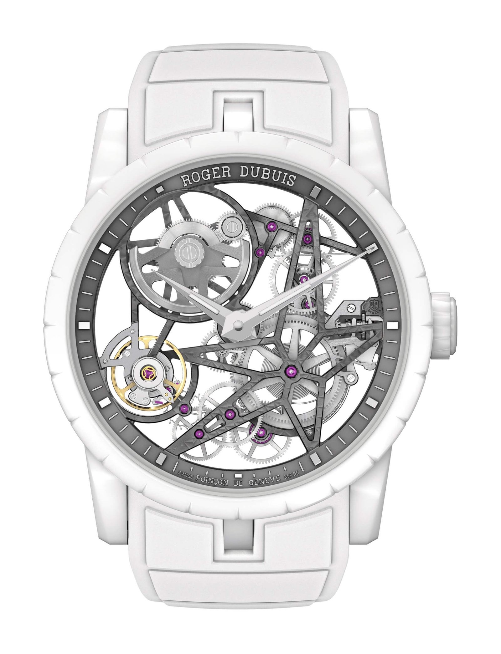 Roger Dubuis Excalibur White Mcf