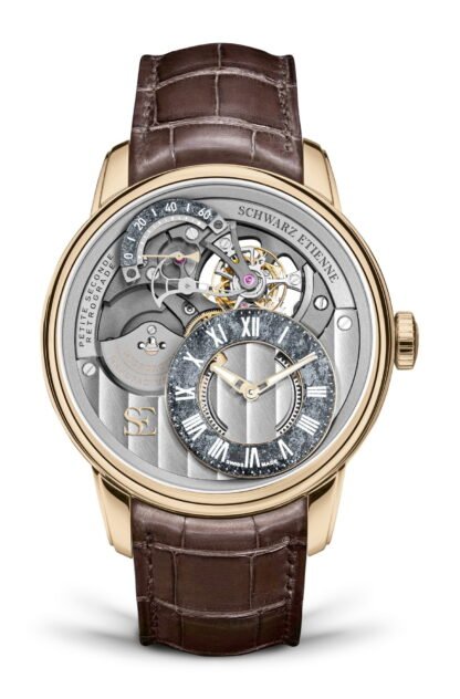 Schwarz Etienne La Chaux-De-Fonds Tourbillon Petite Seconde Rétrograde Silver