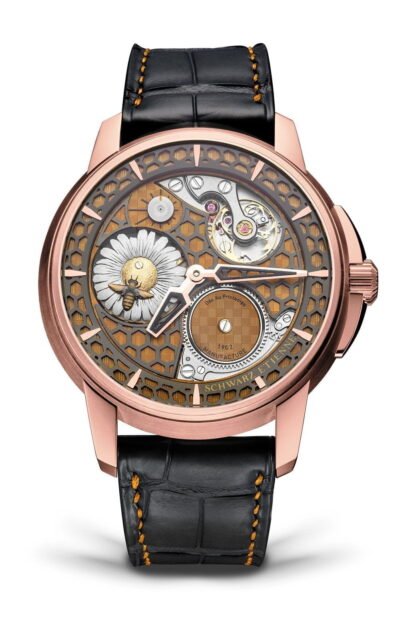 Schwarz Etienne Ode Au Printemps Artistic Dial, Gold