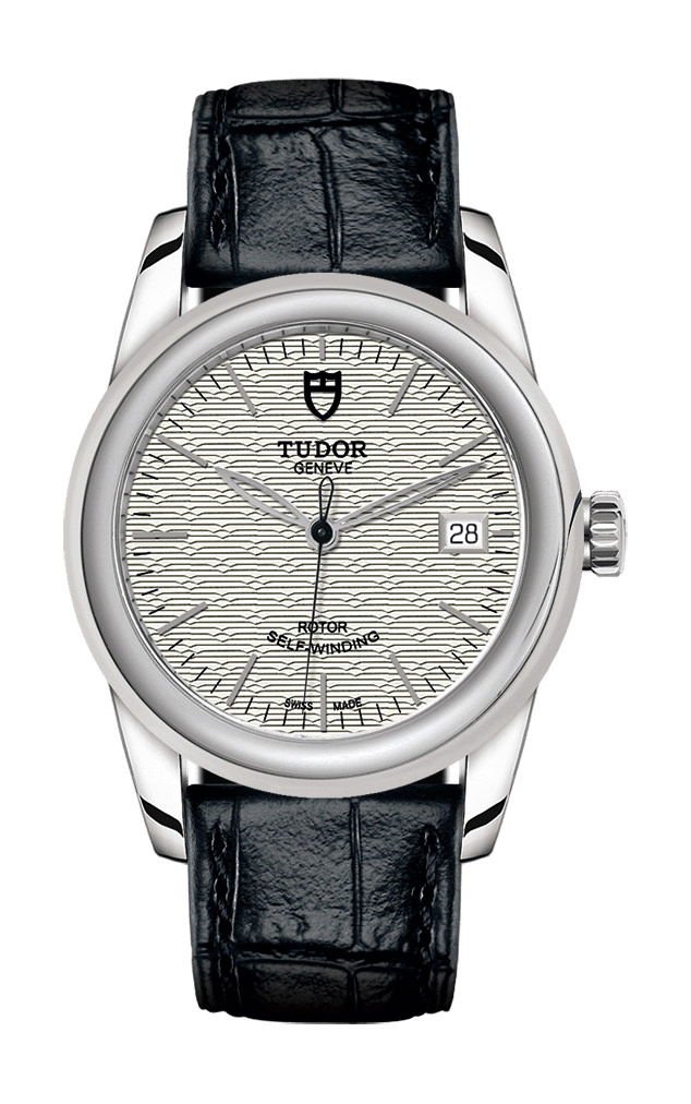 Tudor Glamour Date Silver