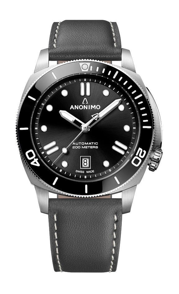 Anonimo Nautilo 42 Mm Black