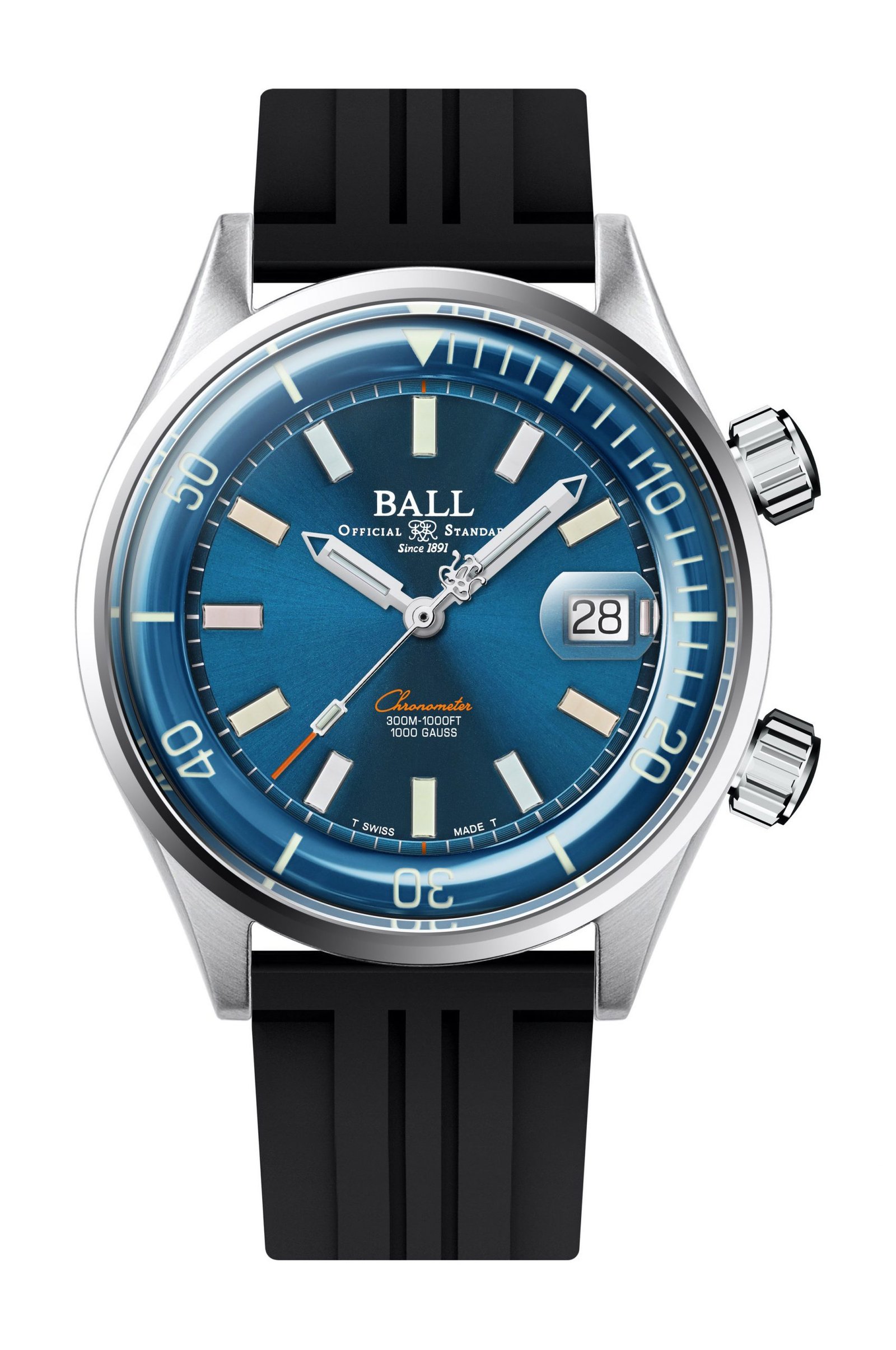Ball Watch Engineer Master Ii Diver Chronometer Blue