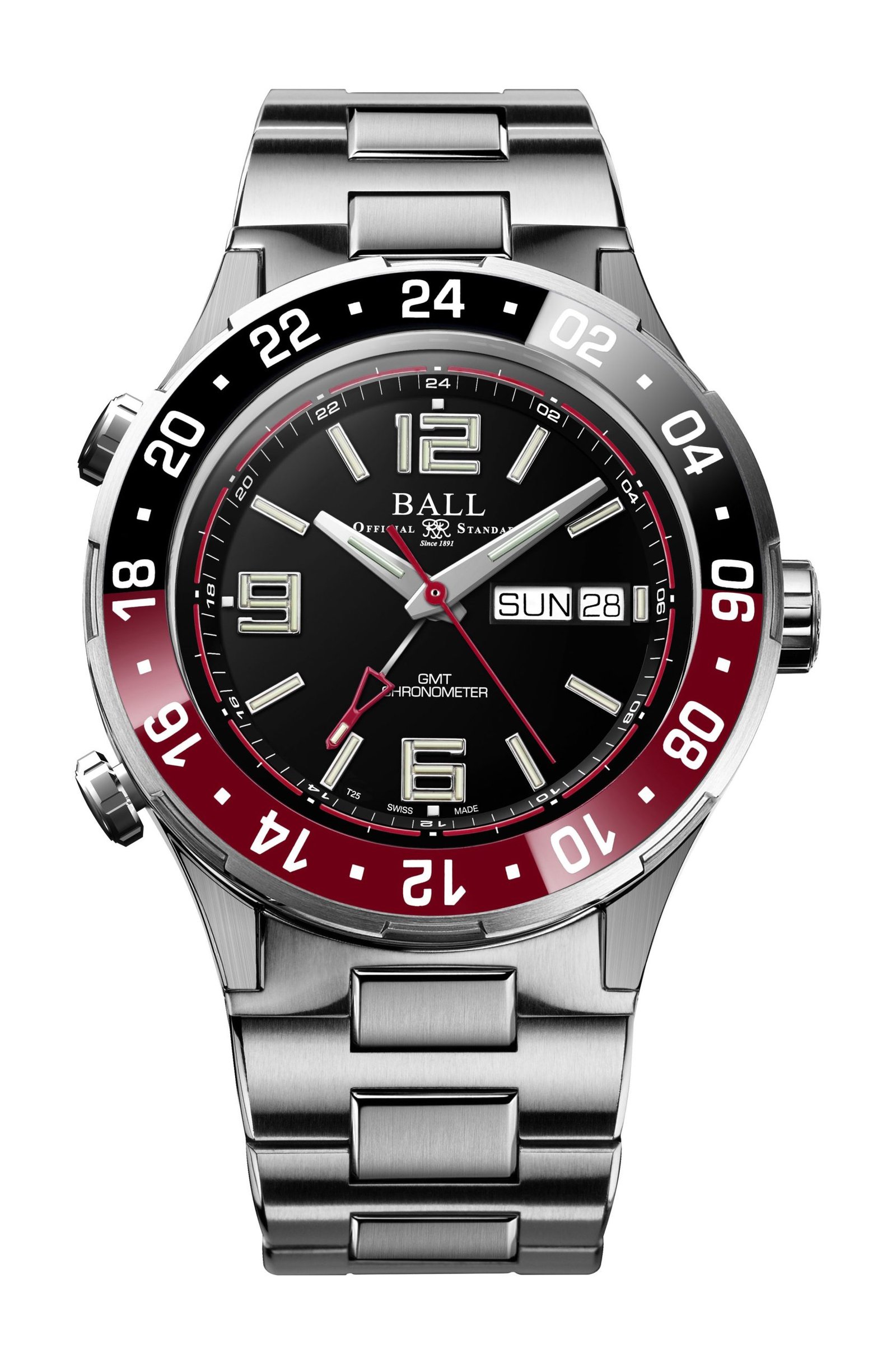 Ball Watch Roadmaster Marine Gmt 40 Black