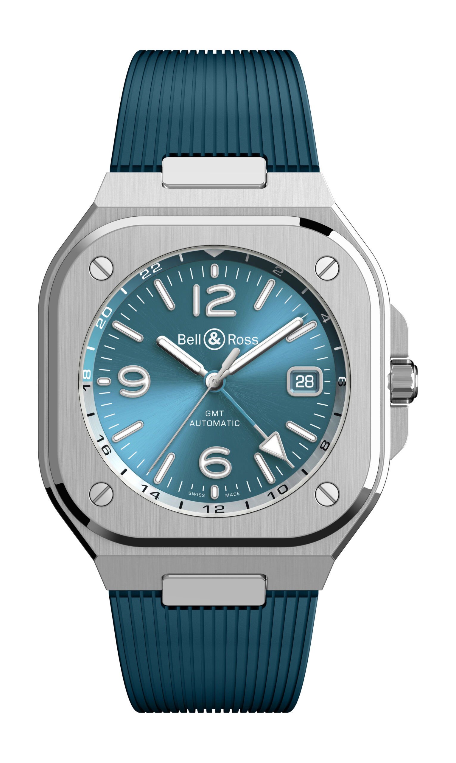 Bell & Ross Br 05 Gmt Sky Blue Blue