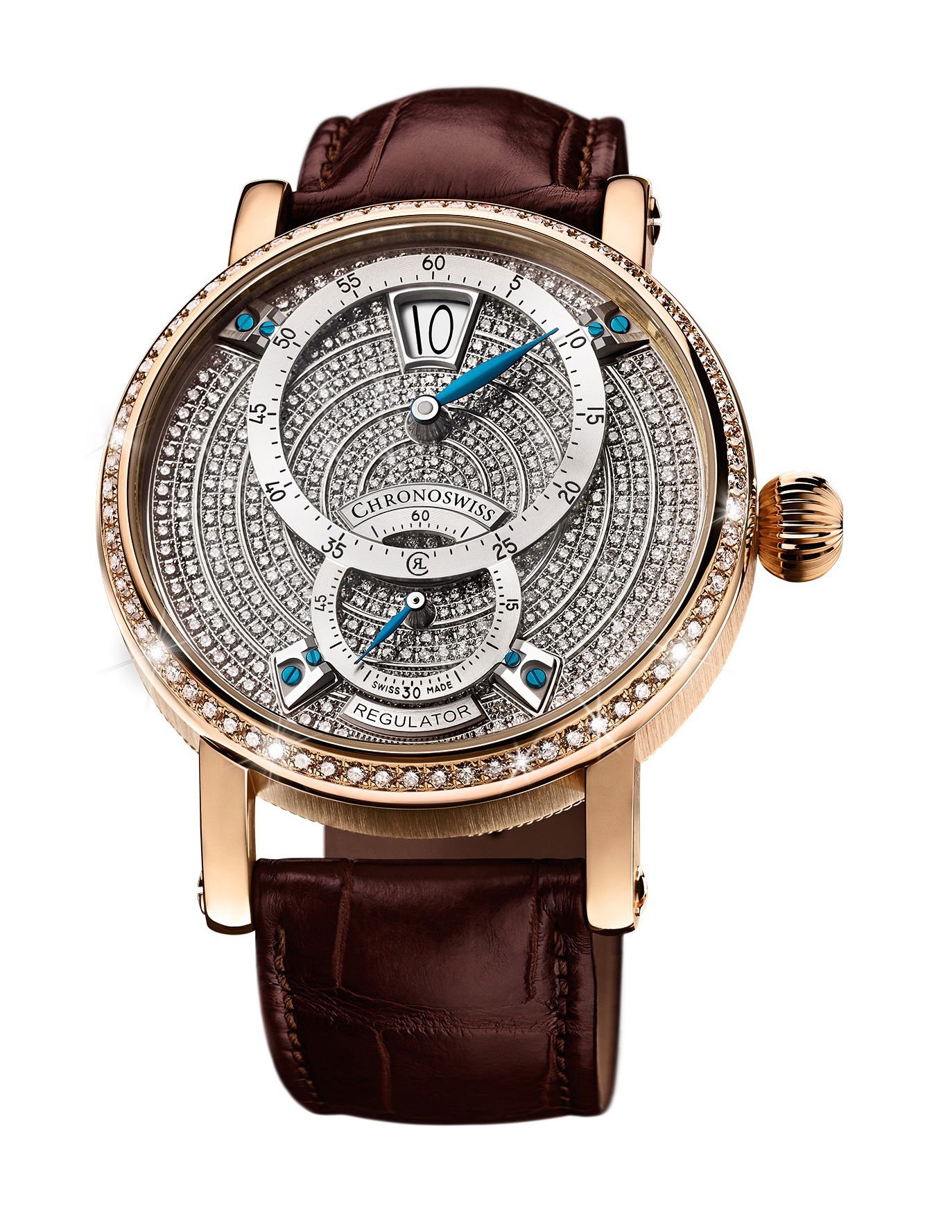 Chronoswiss Flying Regulator Jumping Hour White