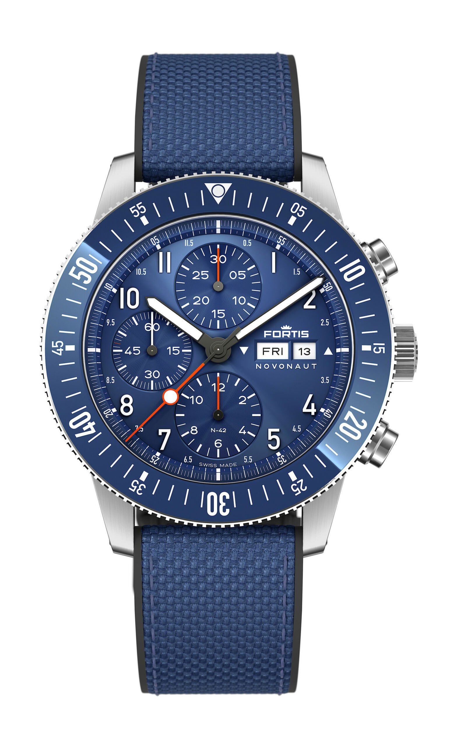 Fortis Novonaut N-42 Blue Edition Blue