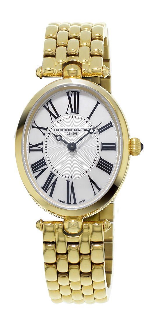 Frederique Constant Classics Art Deco Oval White