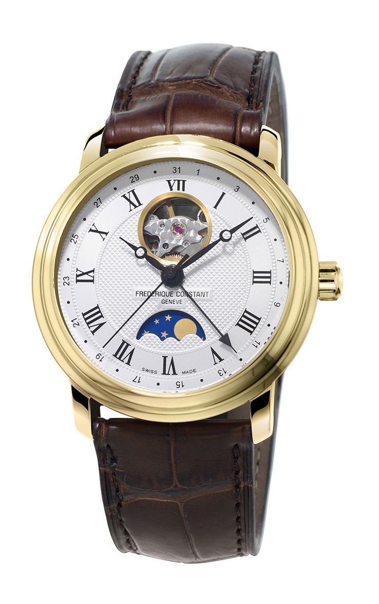 Frederique Constant Classics Heart Beat Moonphase Silver