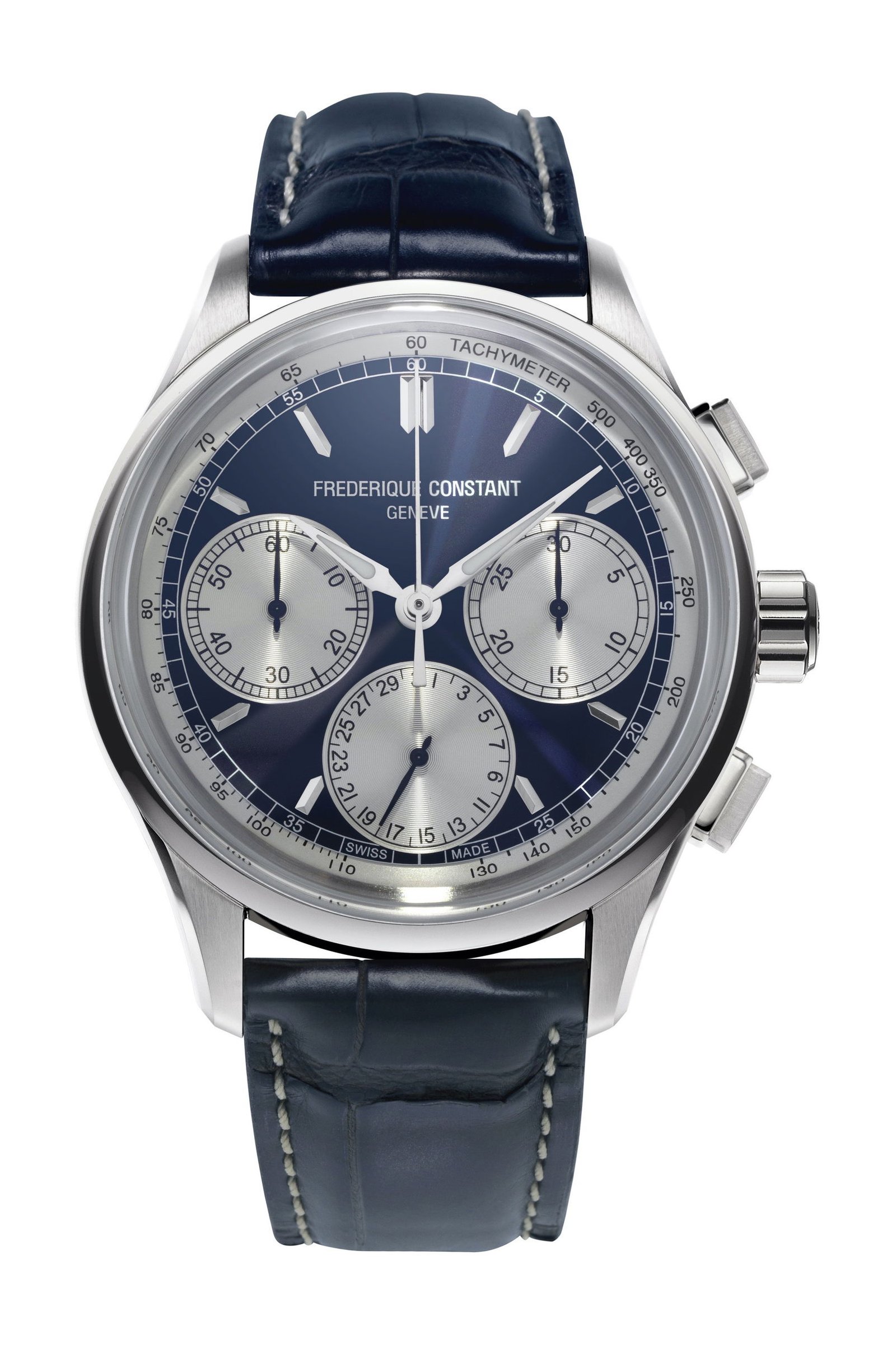 Frederique Constant Flyback Chronograph Manufacture Blue