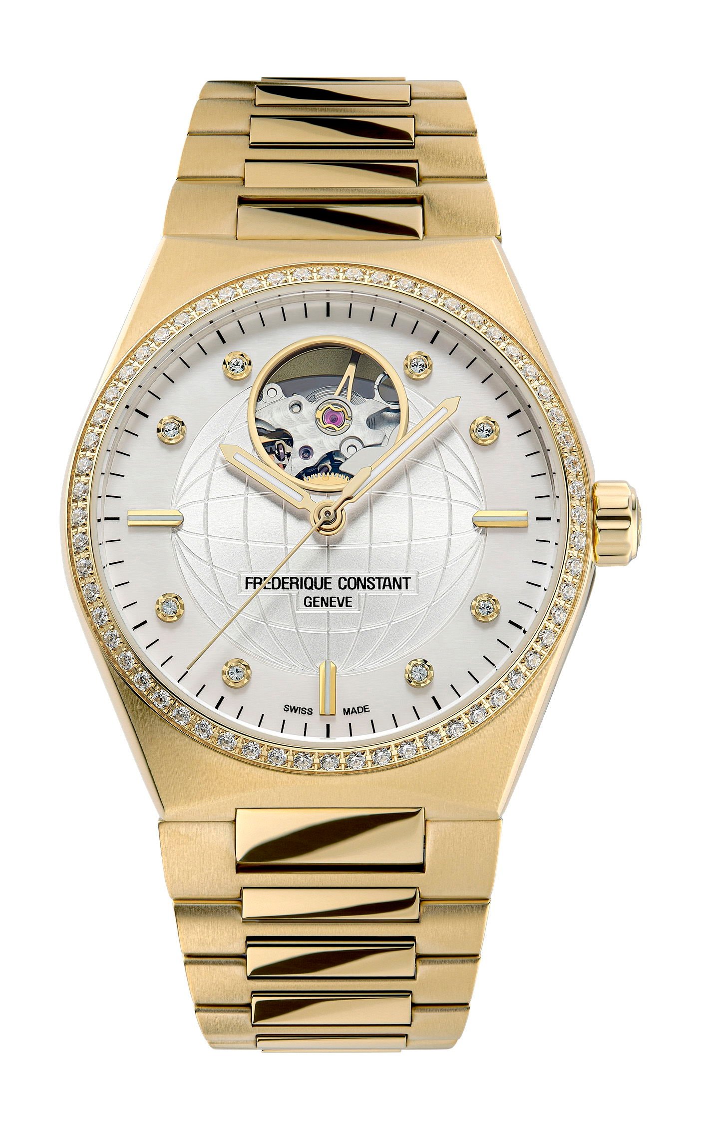 Frederique Constant Highlife Ladies Automatic Heart Beat White