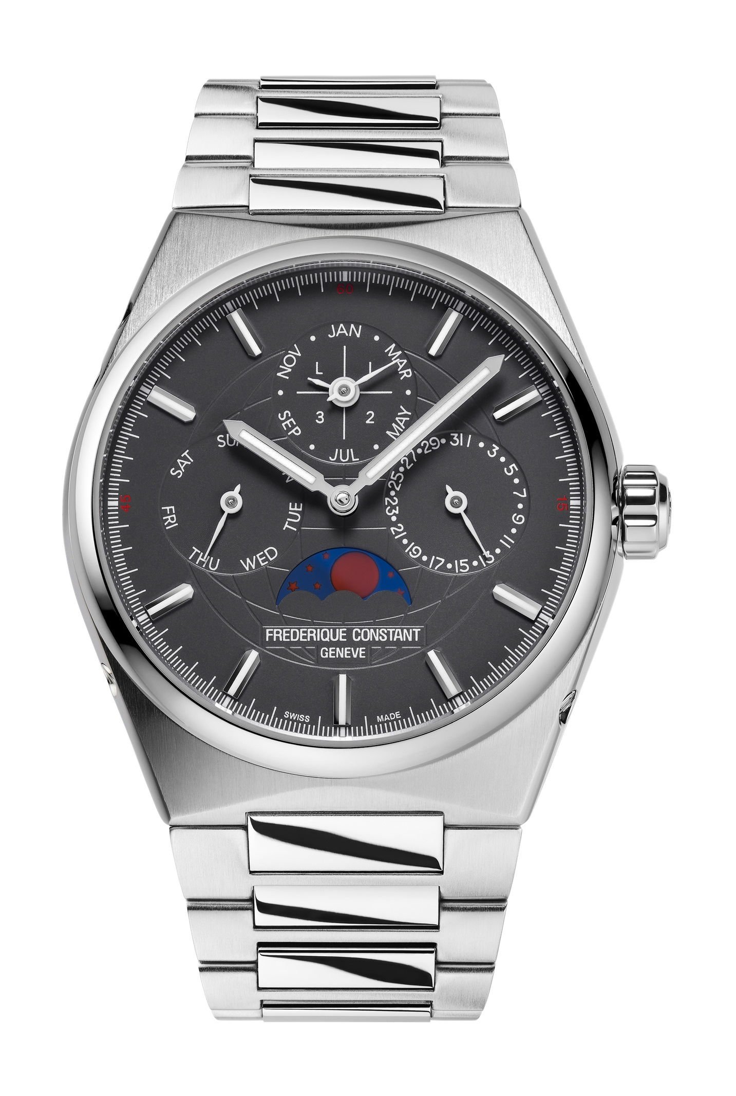 Frederique Constant Highlife Perpetual Calendar Manufacture Gray