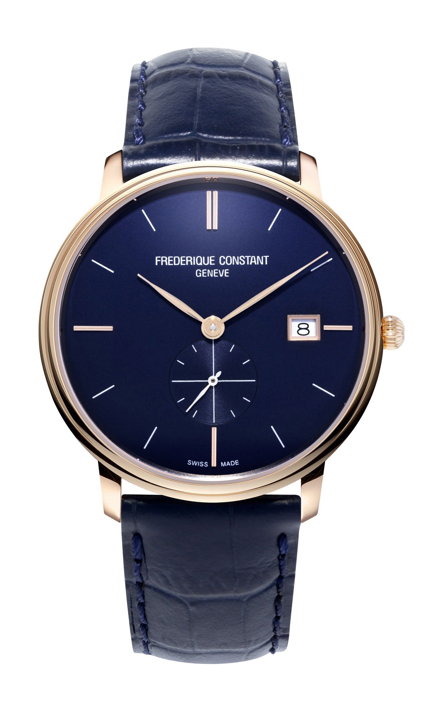 Frederique Constant Slimline Gents Small Seconds Blue