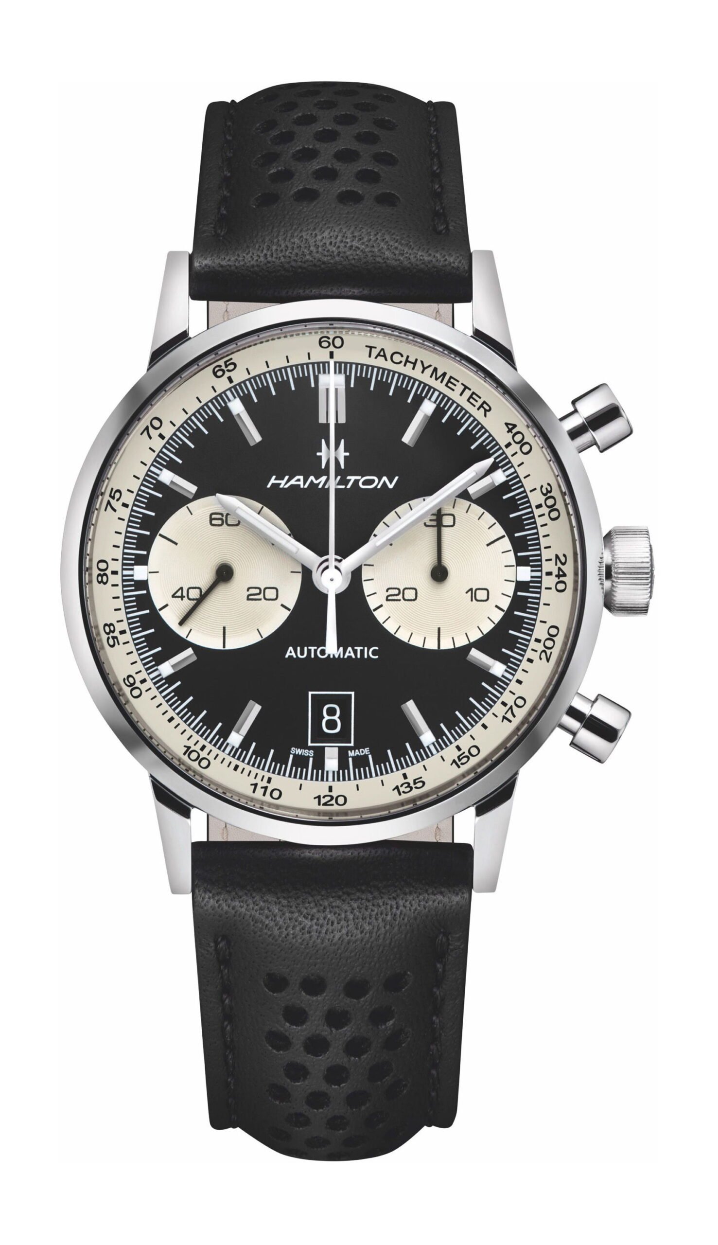 Hamilton American Classic Intra-Matic 68 Auto Chrono Edition Limitée Black