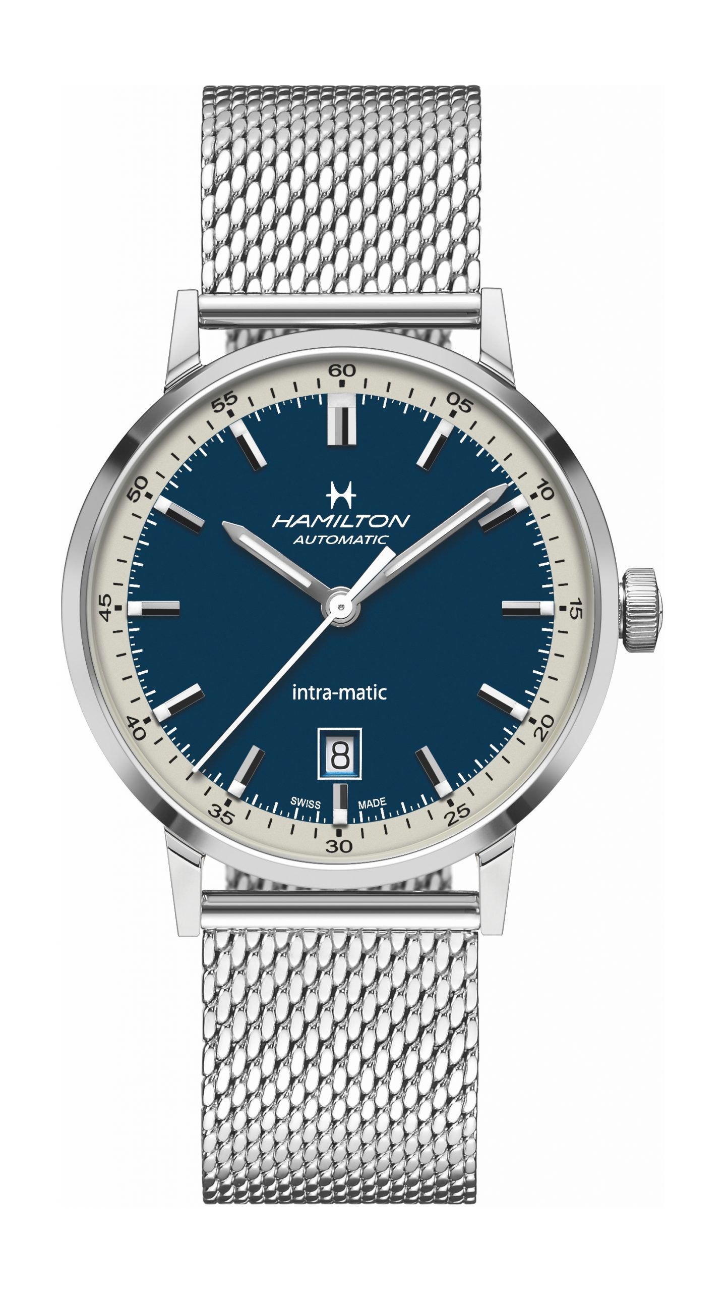Hamilton American Classic Intra-Matic Auto Blue