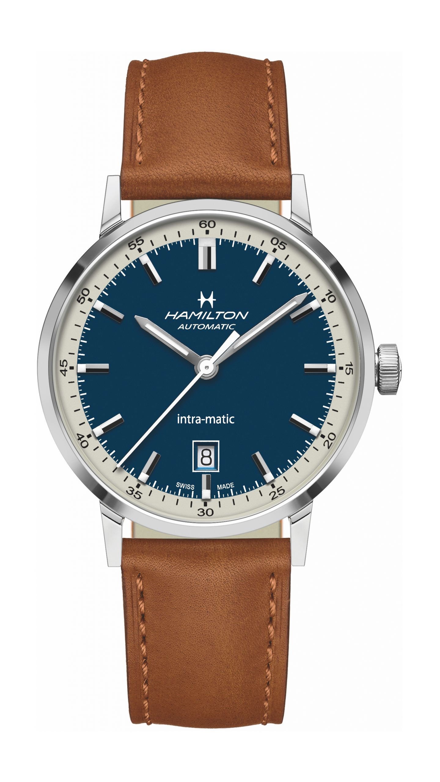 Hamilton American Classic Intra-Matic Auto Blue