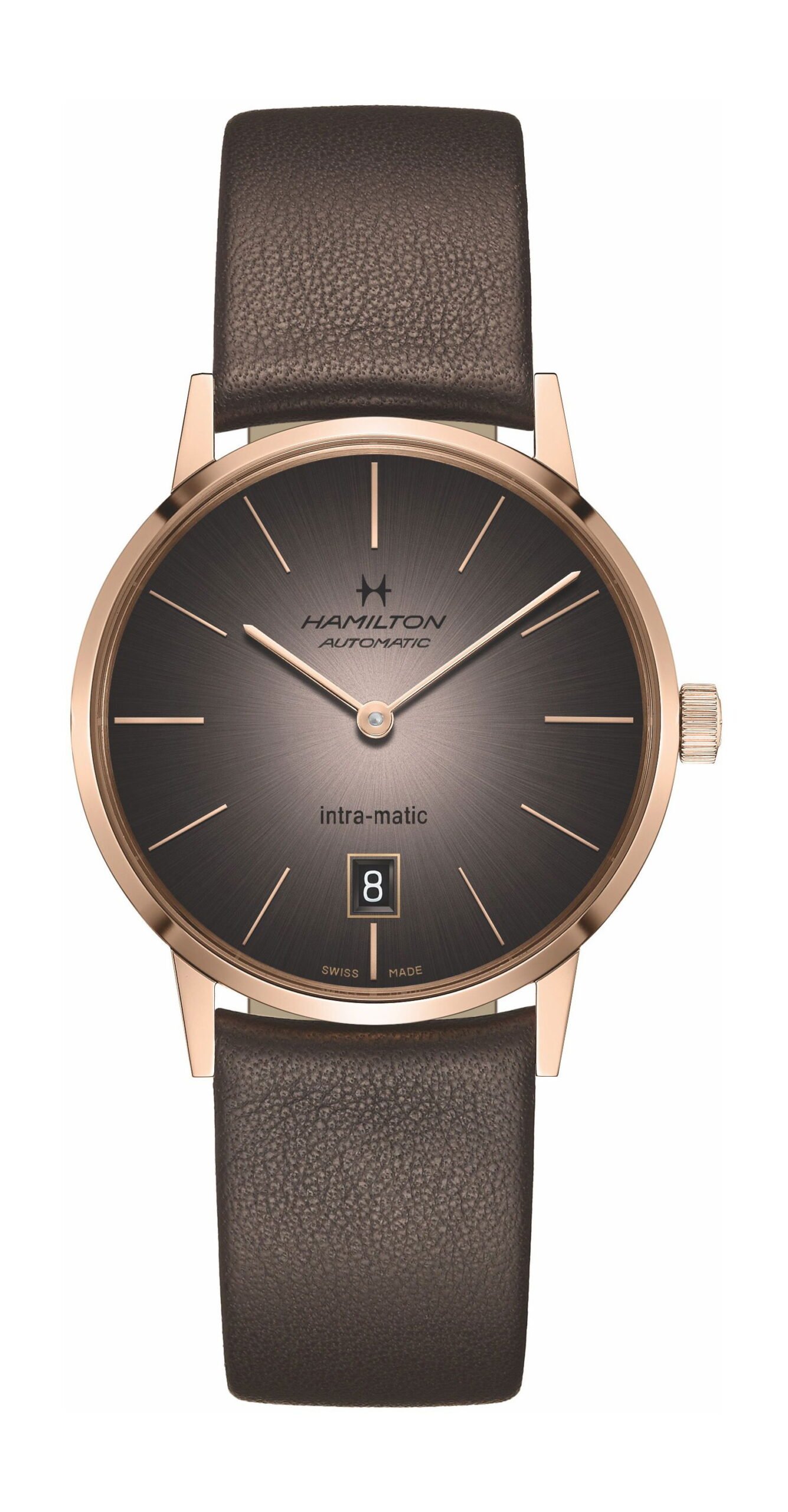 Hamilton American Classic Intra-Matic Auto Brown
