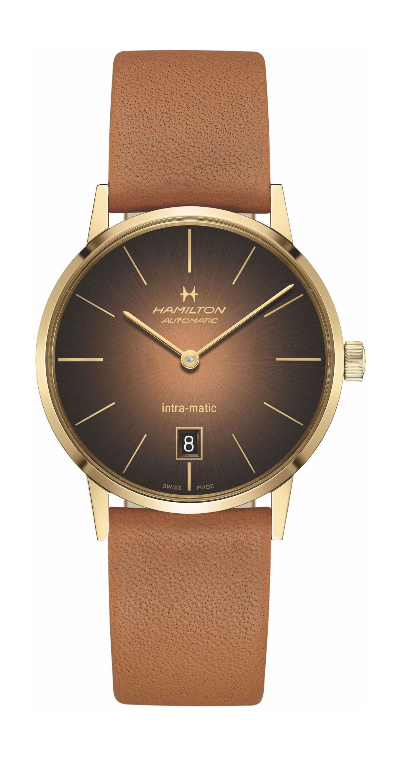 Hamilton American Classic Intra-Matic Auto Brown