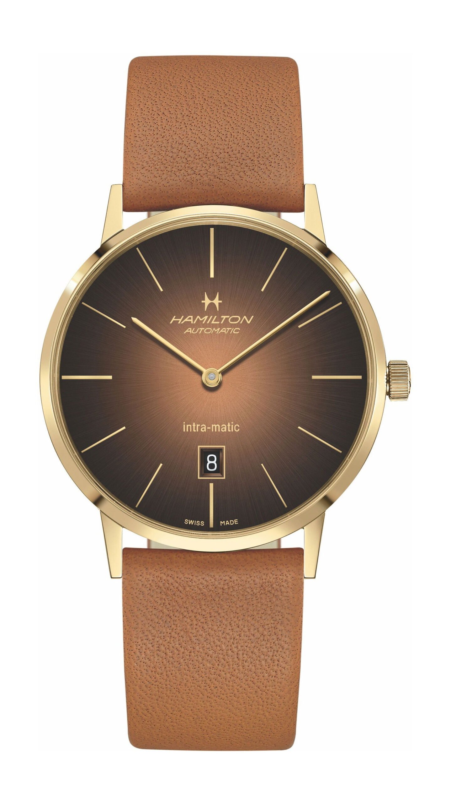 Hamilton American Classic Intra-Matic Auto Brown