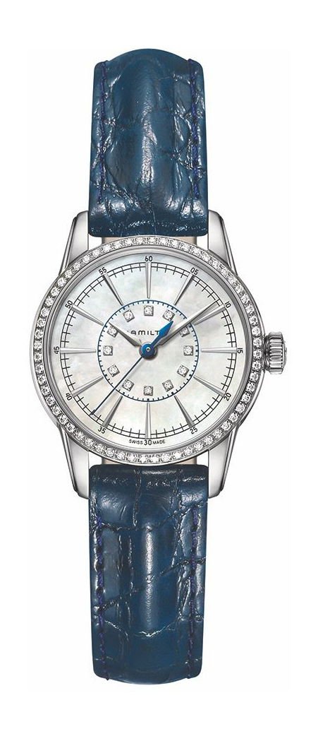 Hamilton American Classic Railroad Lady Quartz White