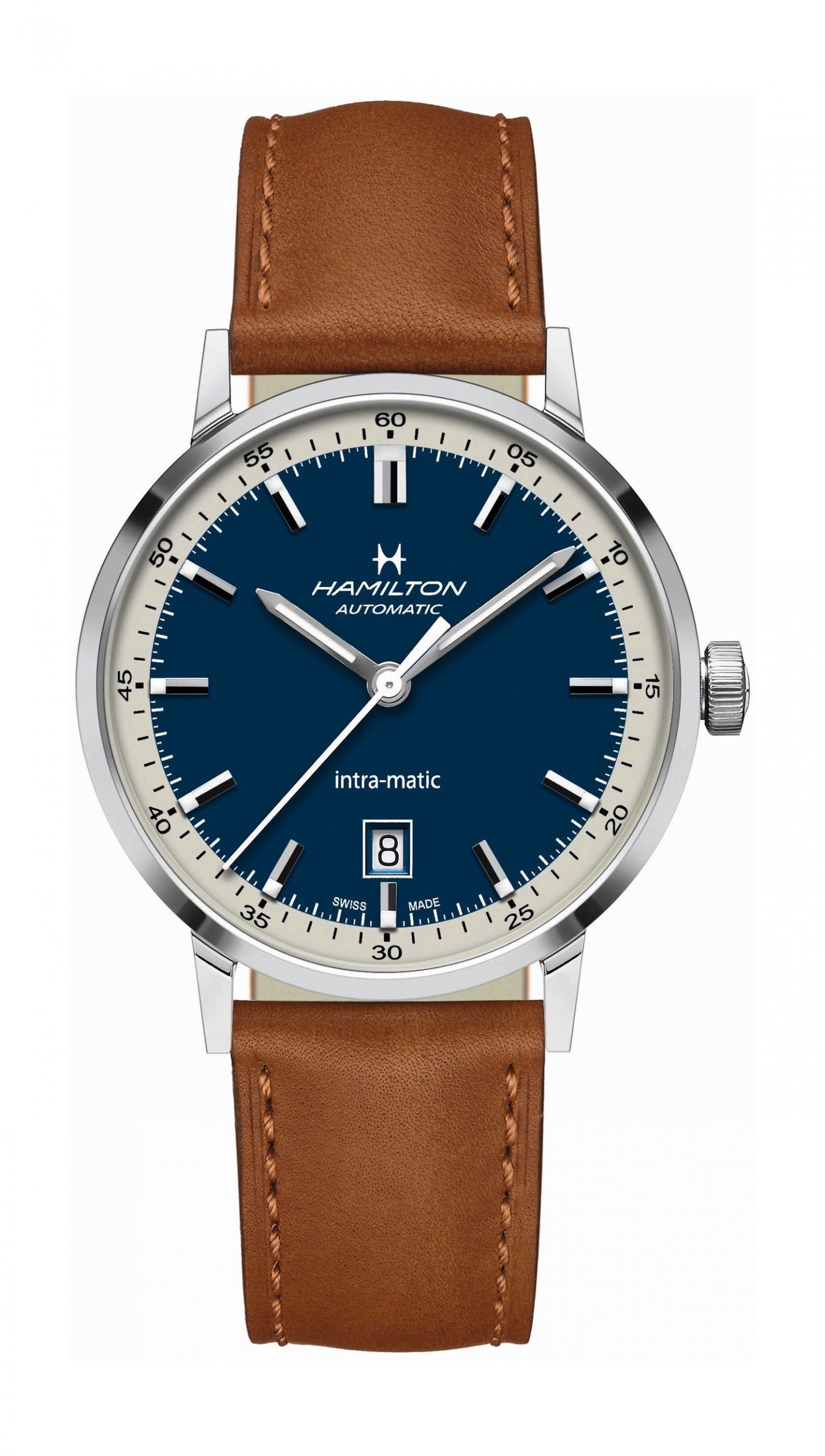 Hamilton American Classic Intra-Matic Automatic Blue