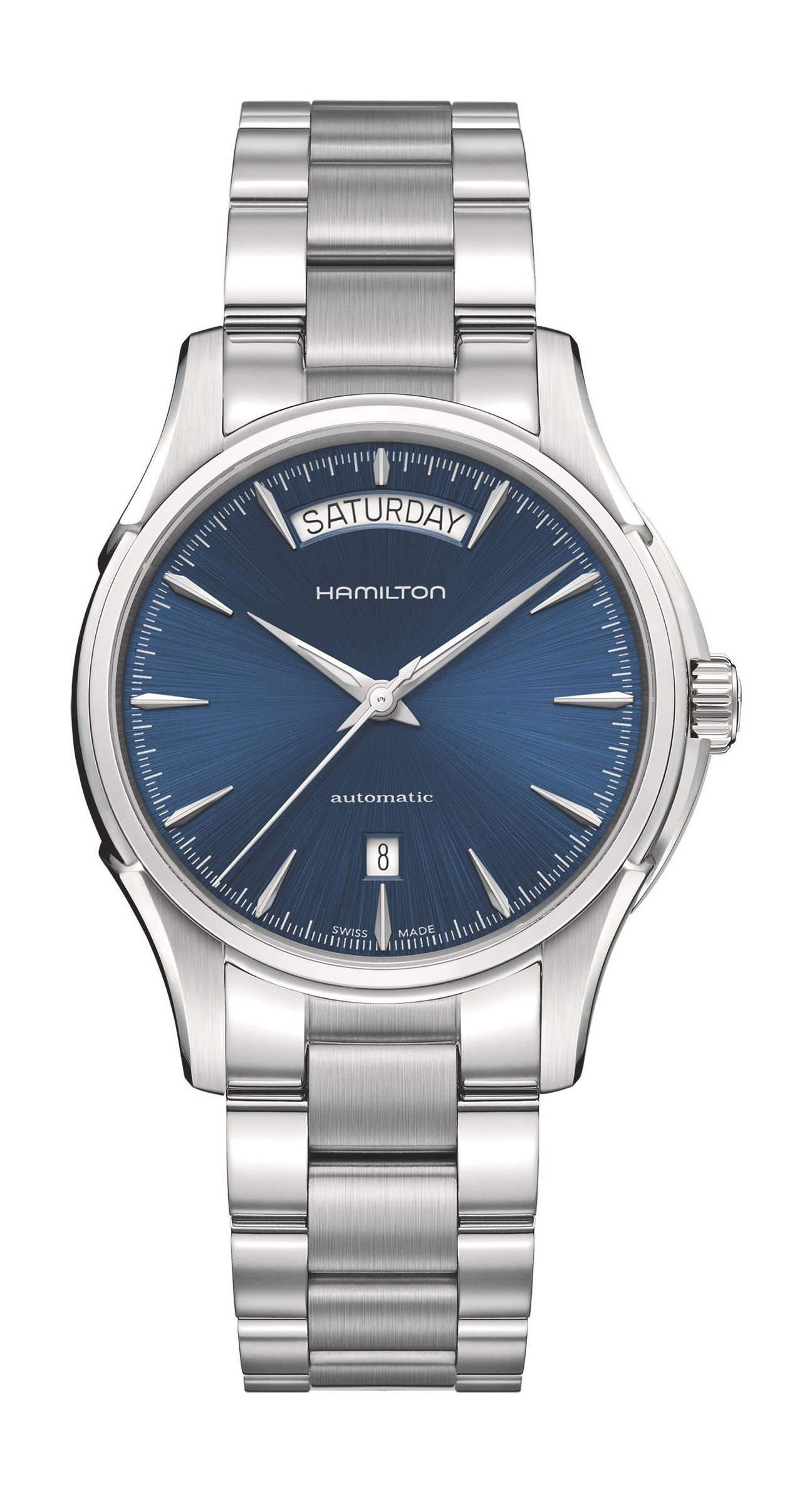 Hamilton Jazzmaster Day Date Auto Blue