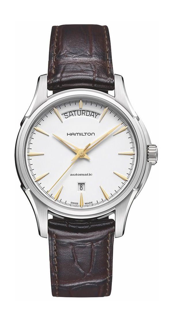 Hamilton Jazzmaster Day Date Auto White