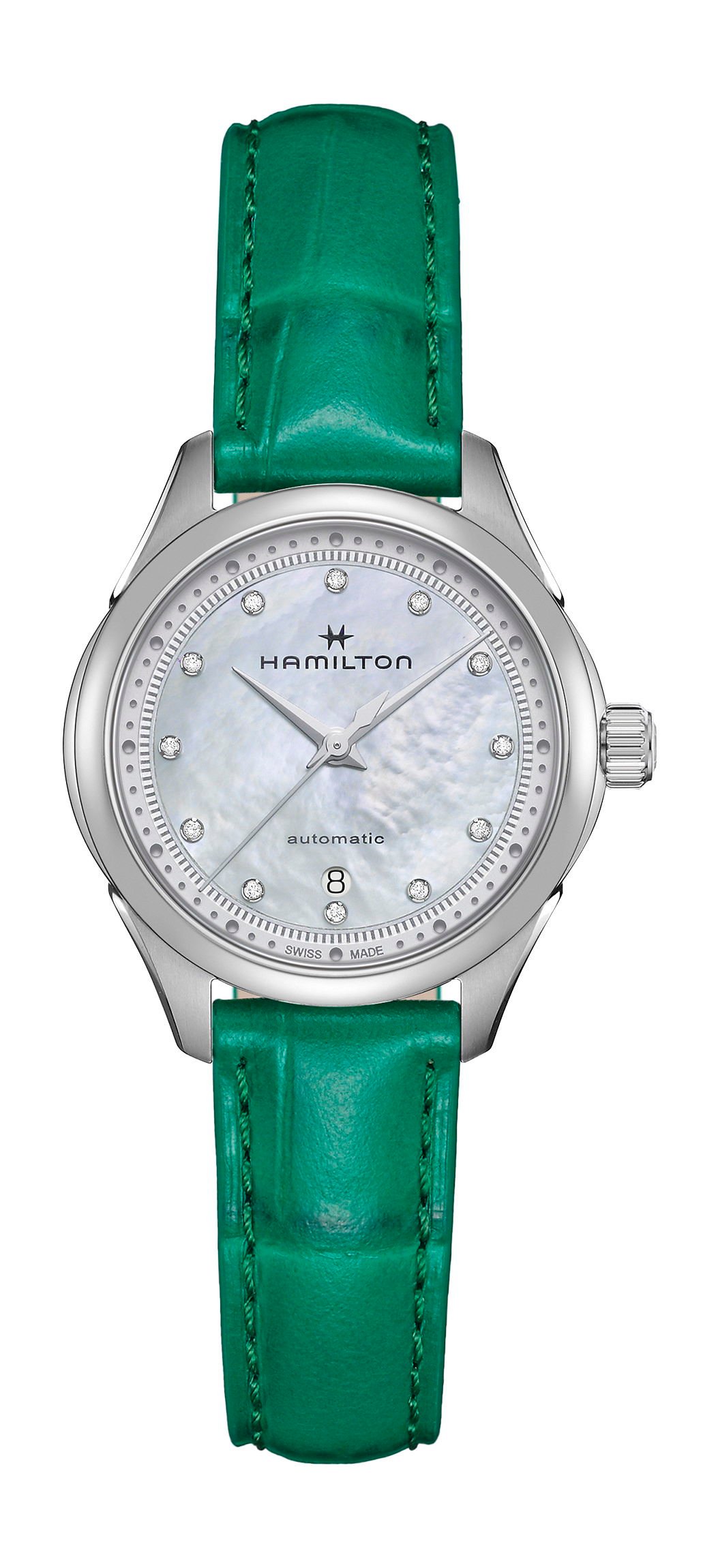 Hamilton Jazzmaster Lady Automatic 30Mm White