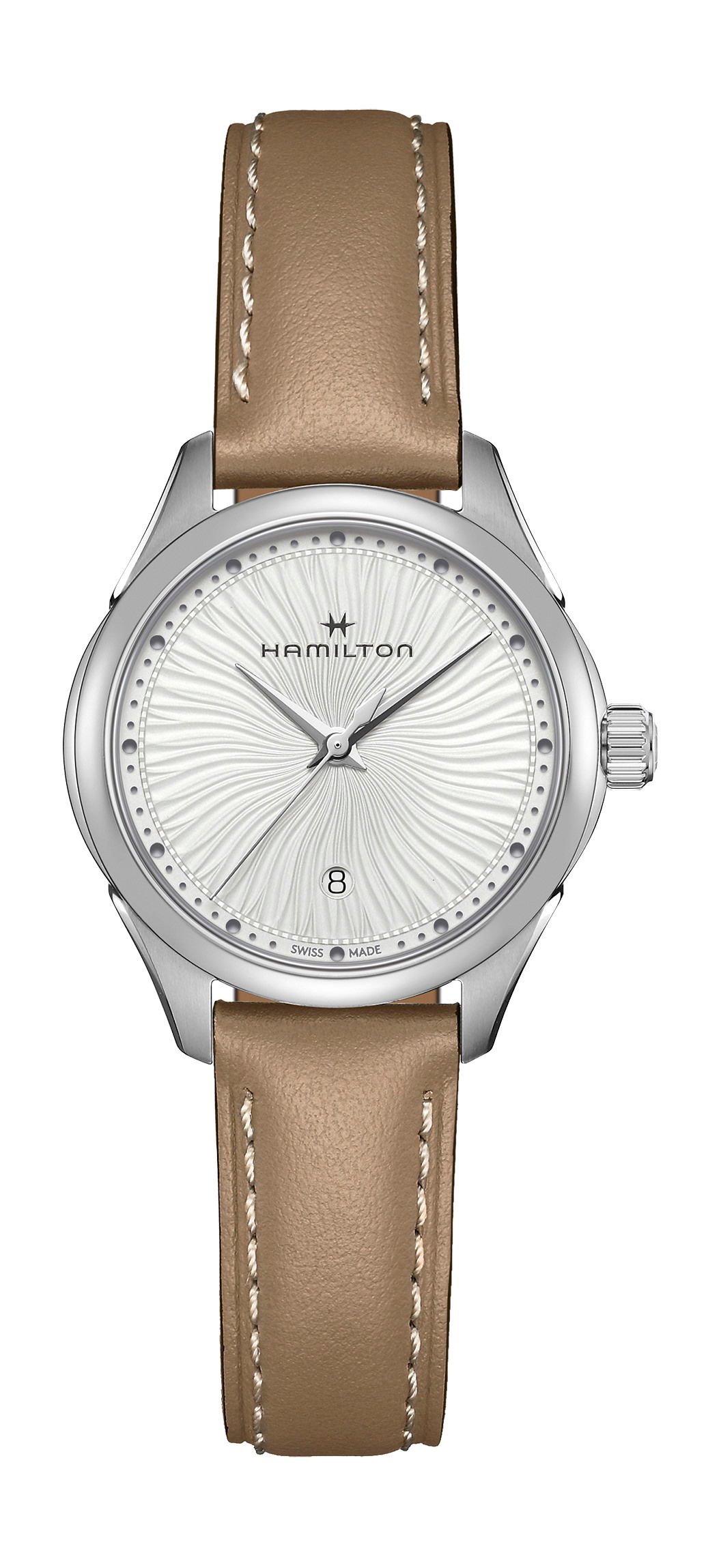 Hamilton Jazzmaster Lady Quartz 30Mm White