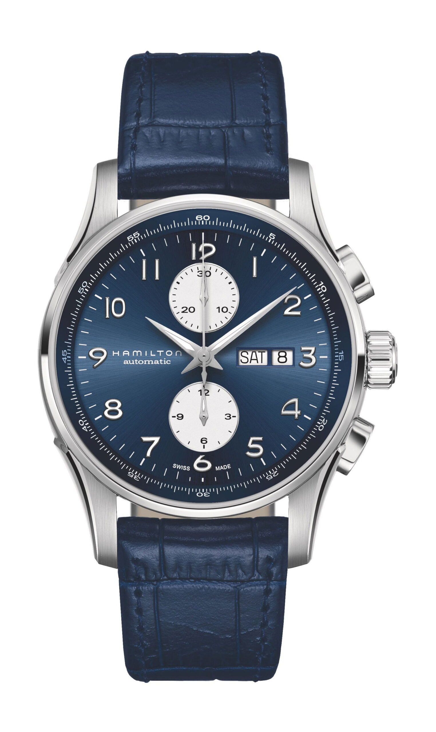 Hamilton Jazzmaster Maestro Auto Chrono 45 Mm Blue