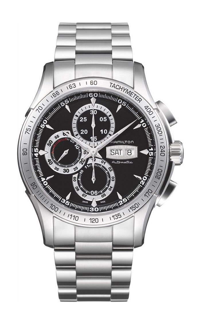 Hamilton Jazzmaster Montre Lord Auto Chrono Black