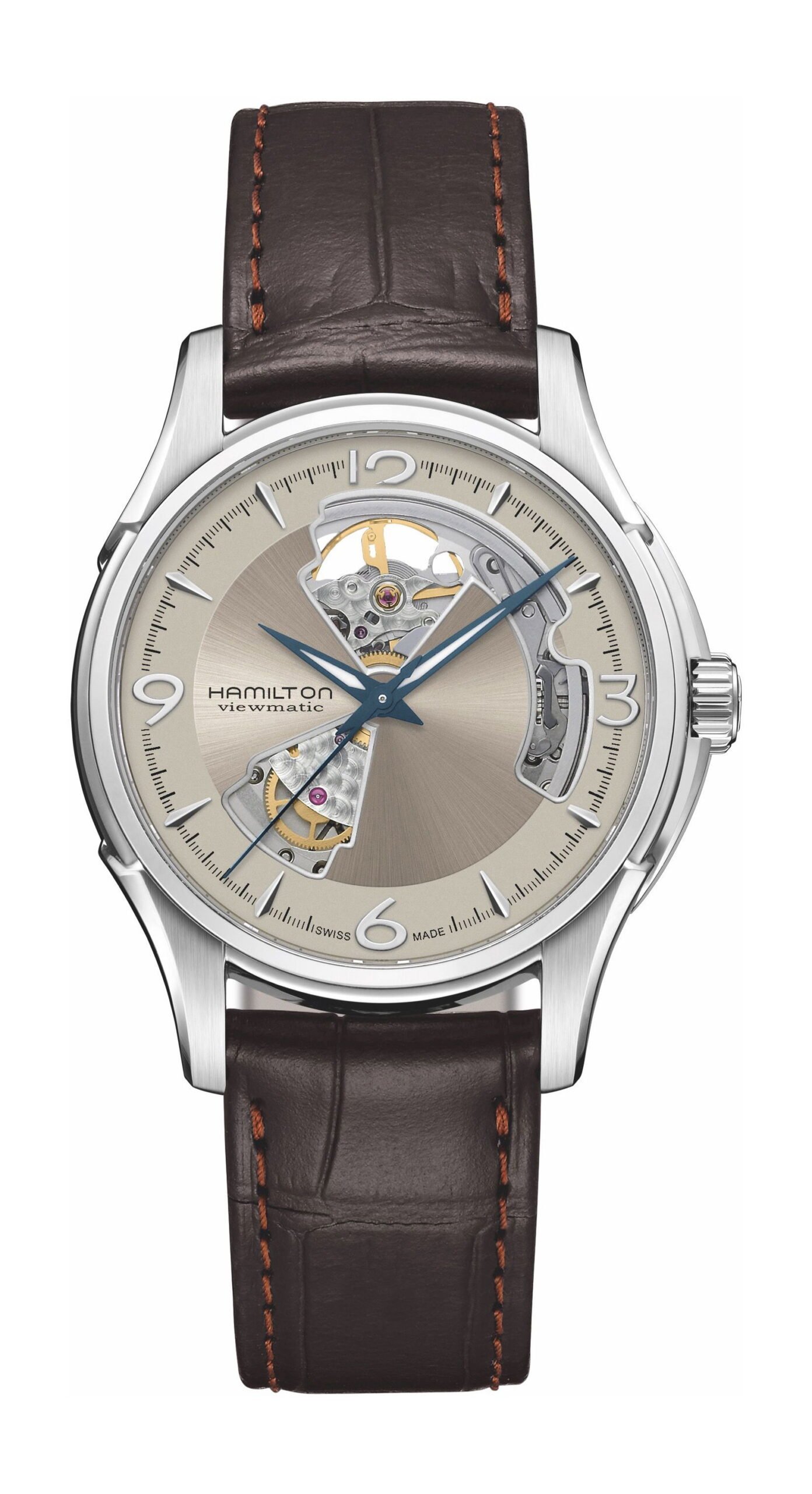 Hamilton Jazzmaster Open Heart Auto 40Mm Silver