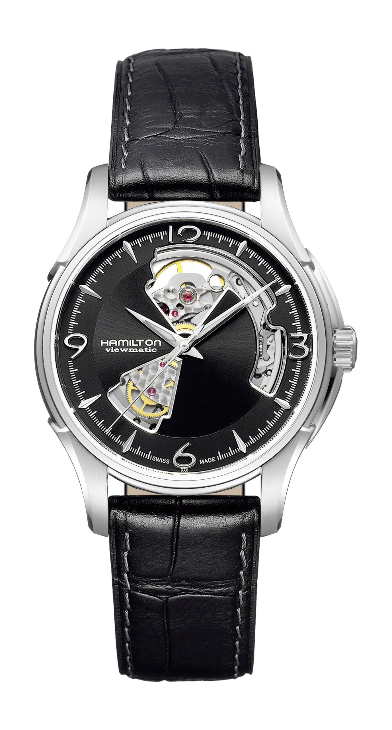 Hamilton Jazzmaster Open Heart Auto 40Mm Black