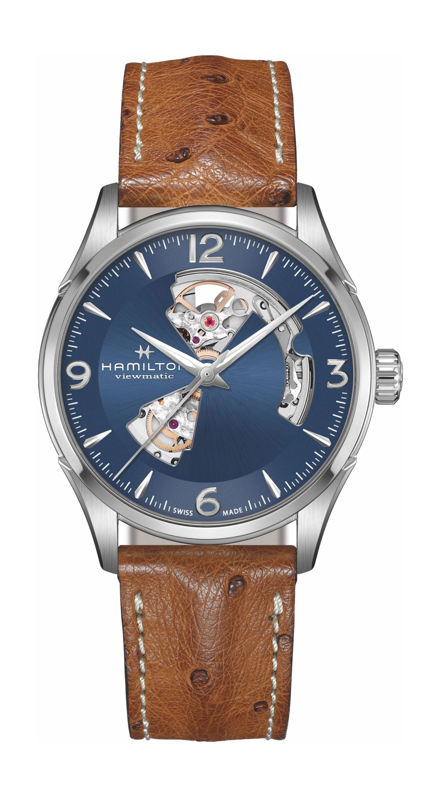 Hamilton Jazzmaster Open Heart Auto Blue