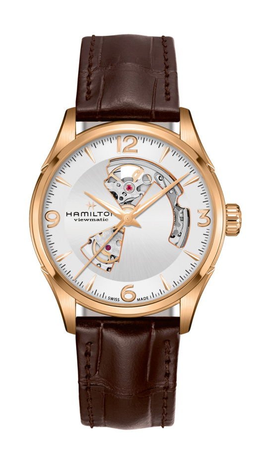 Hamilton Jazzmaster Open Heart Auto White