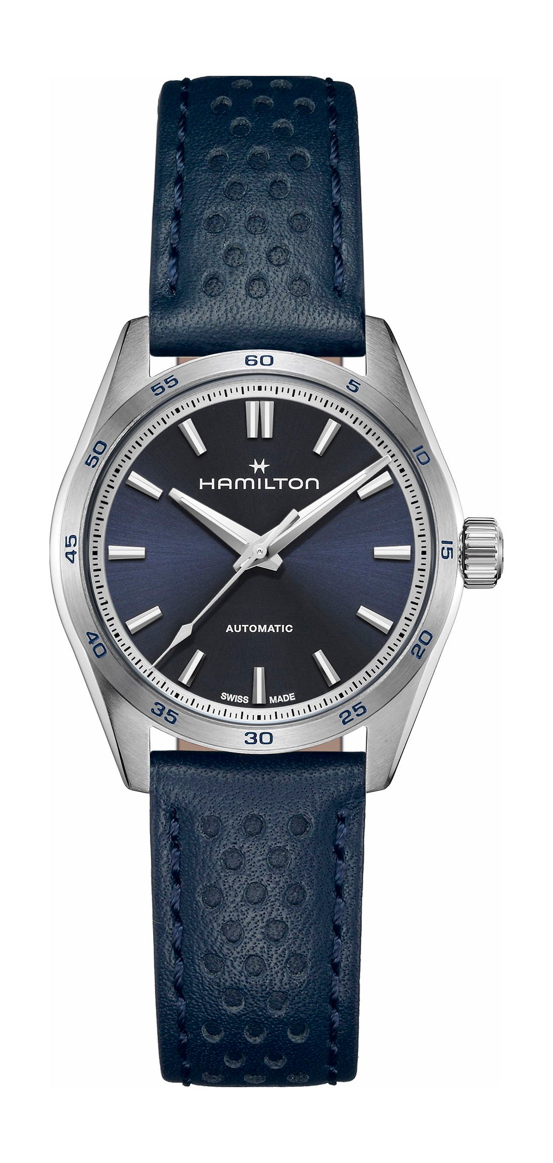 Hamilton Jazzmaster Performer Automatic 34Mm Blue