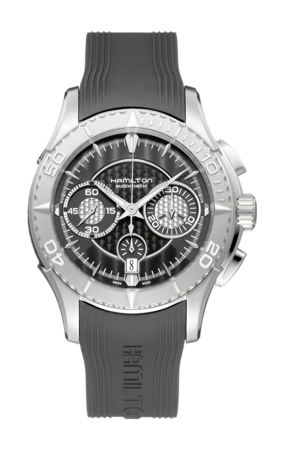 Hamilton Jazzmaster Seaview Chrono Quartz Black