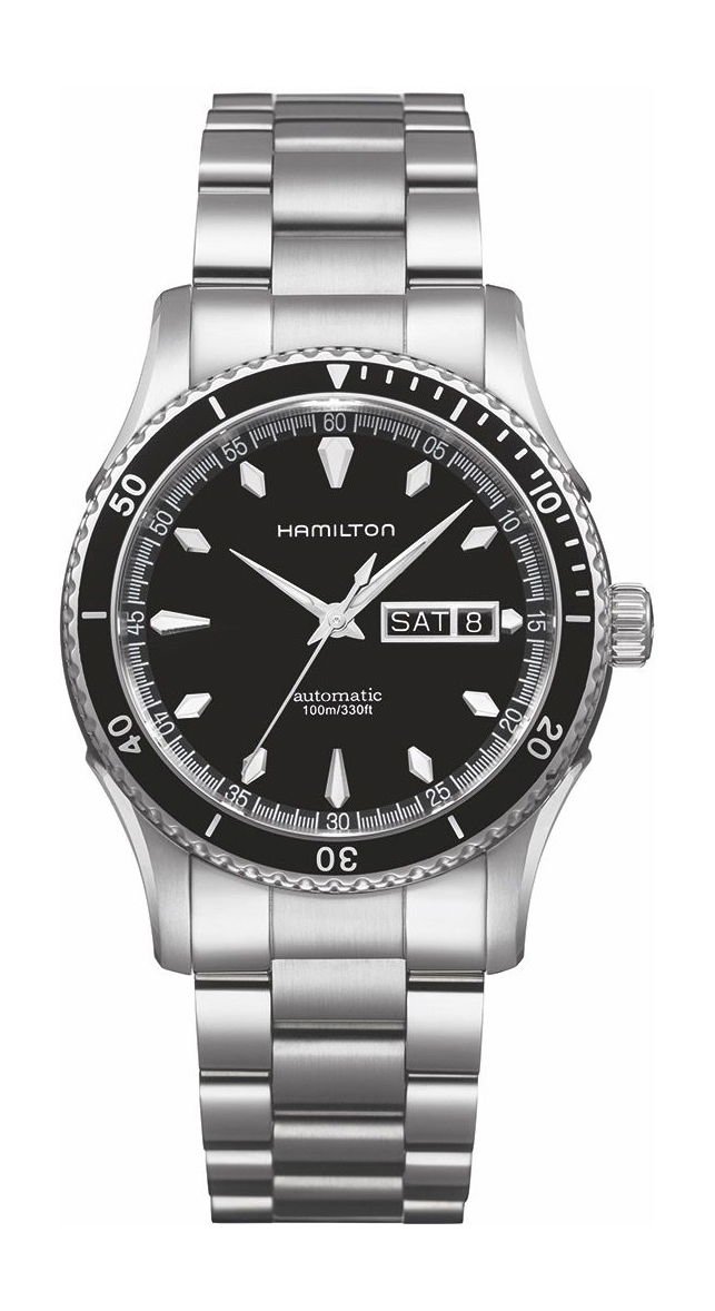 Hamilton Jazzmaster Seaview Day Date Auto Black