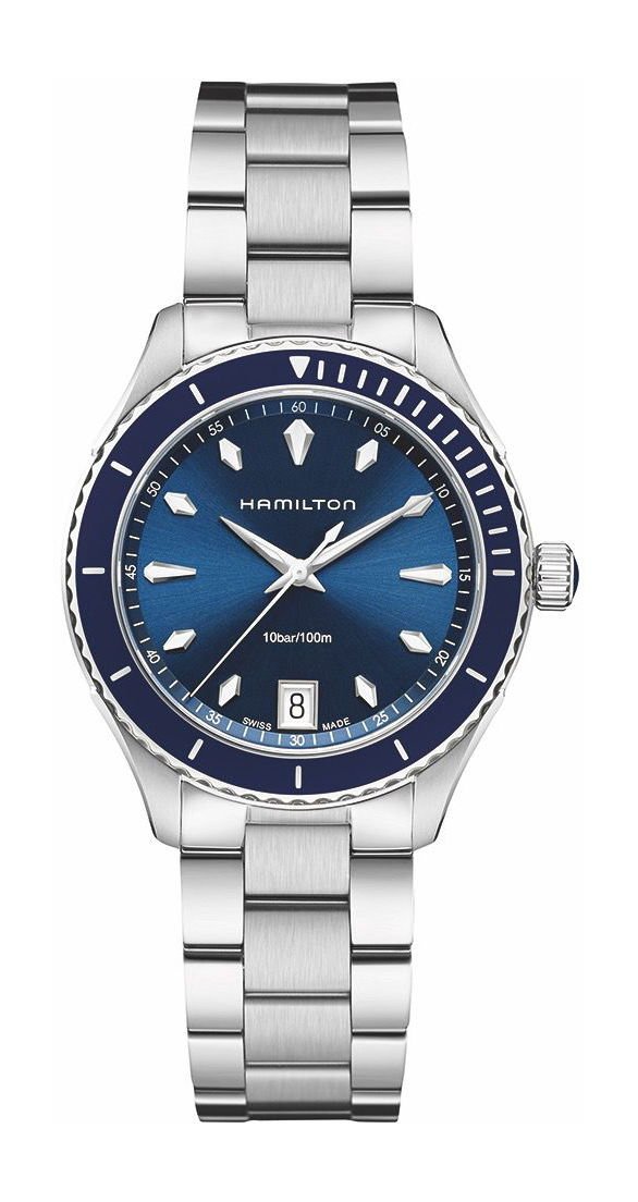 Hamilton Jazzmaster Seaview Quartz Blue