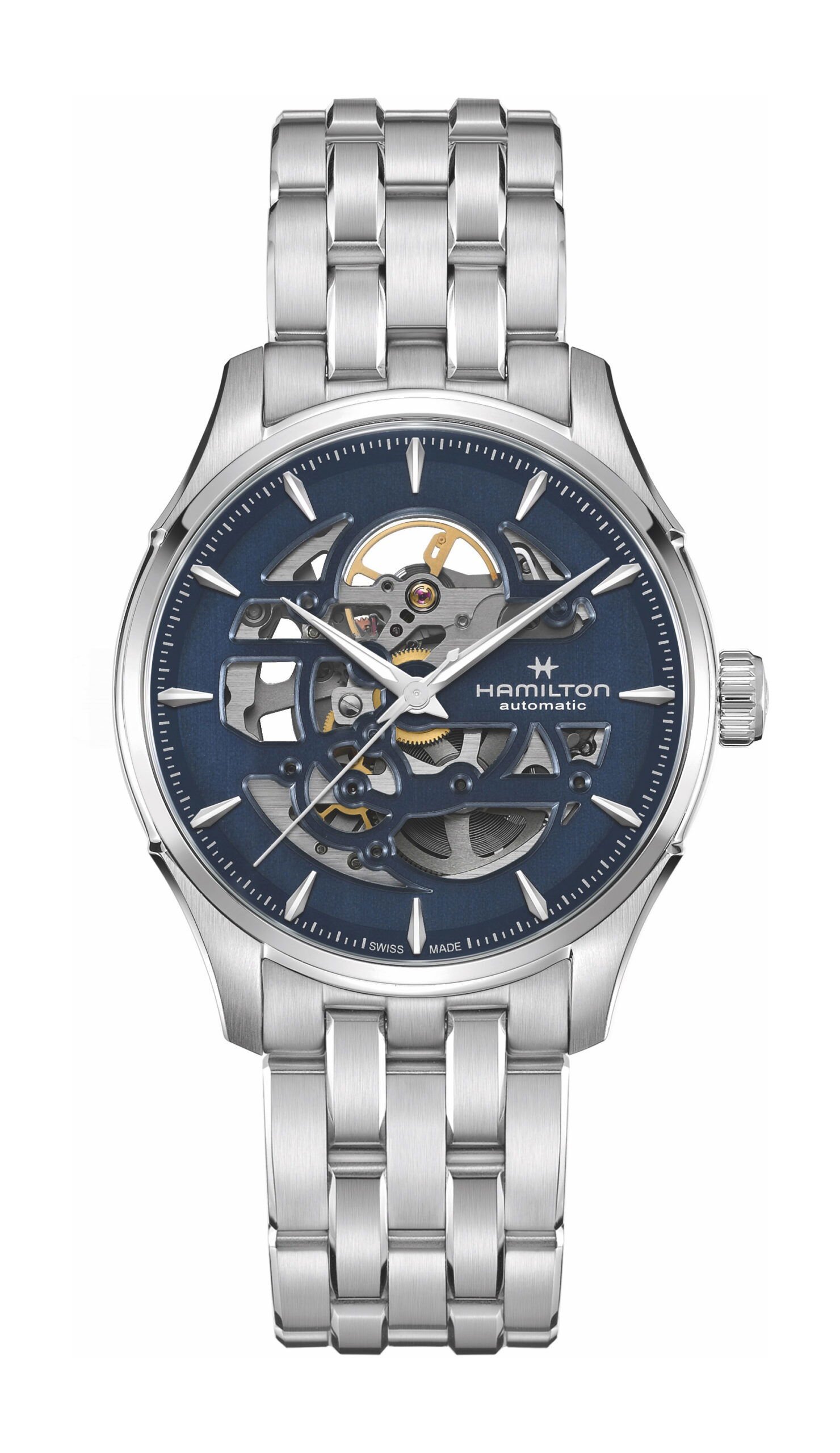 Hamilton Jazzmaster Skeleton Automatic 40 Blue
