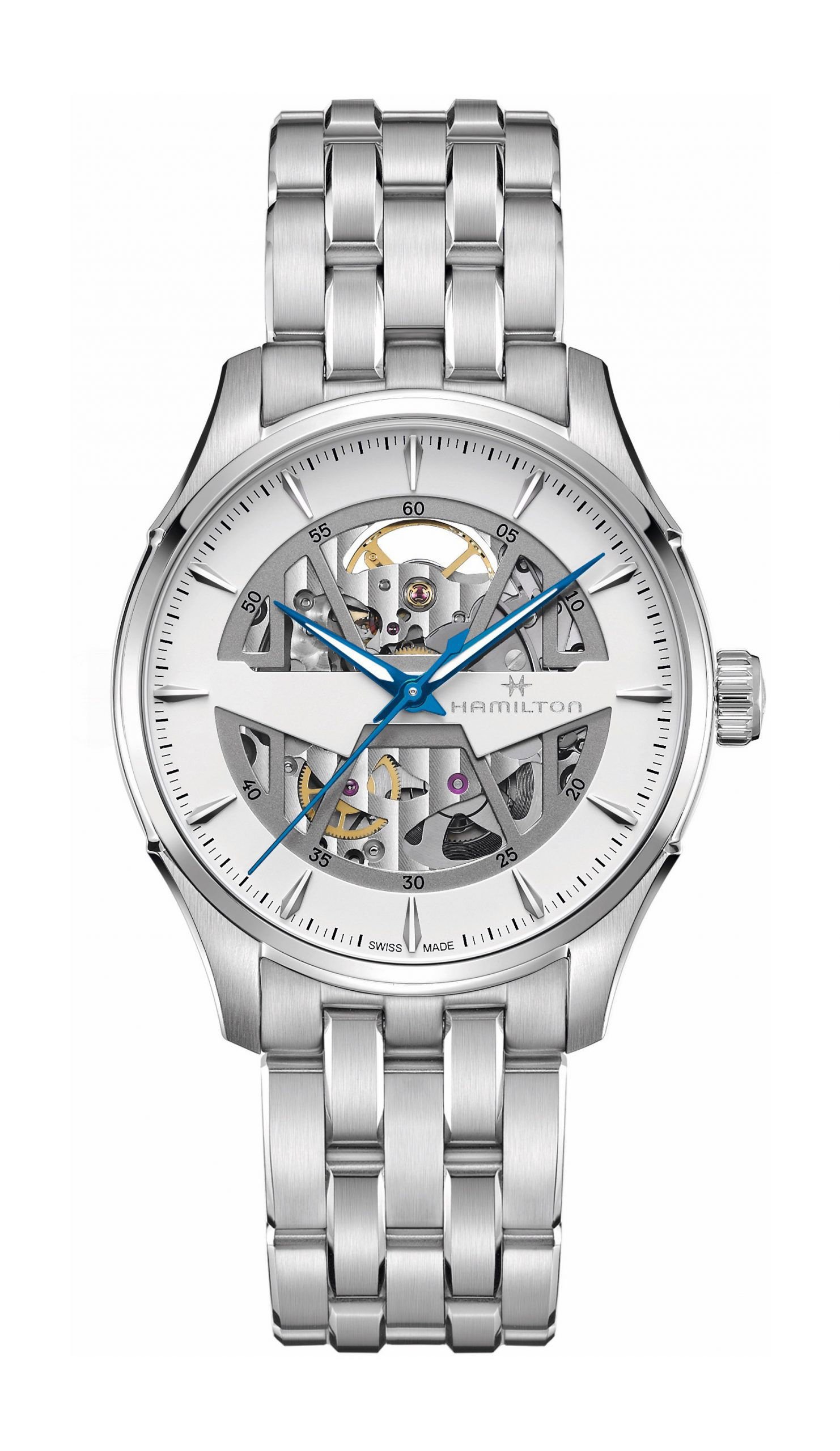 Hamilton Jazzmaster Skeleton White