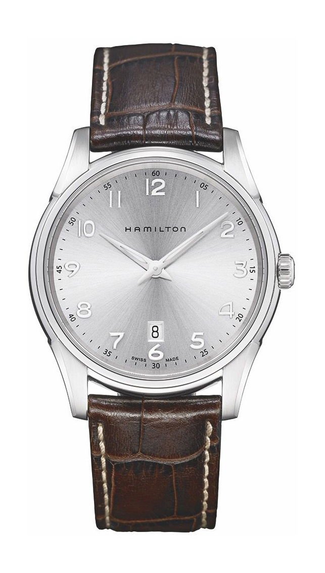 Hamilton Jazzmaster Thinline Quartz Silver