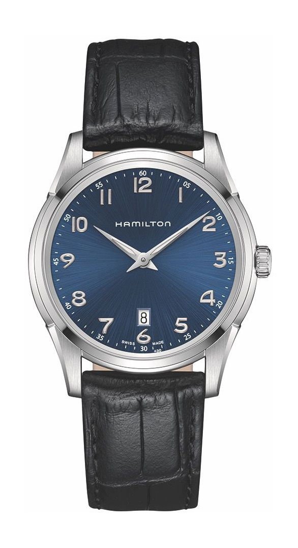 Hamilton Jazzmaster Thinline Quartz Blue