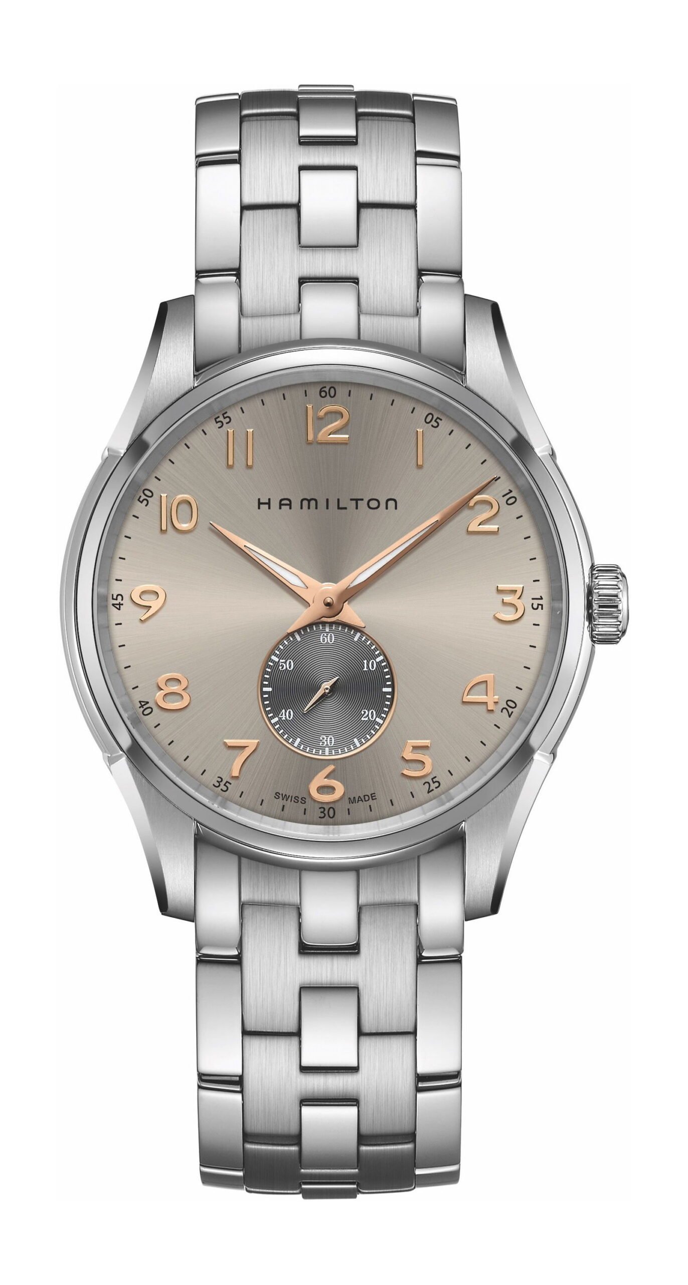 Hamilton Jazzmaster Thinline Small Second Quartz Gray