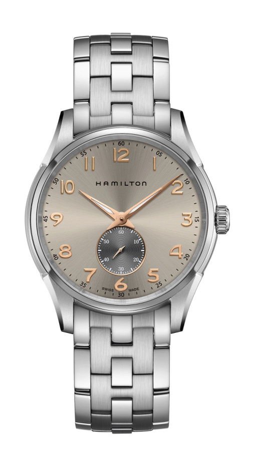 Hamilton Jazzmaster Thinline Small Second Quartz Gray