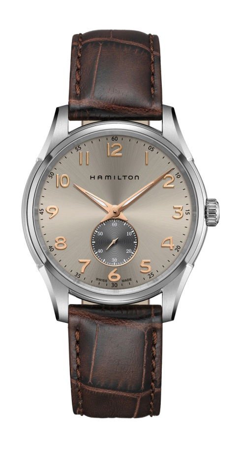 Hamilton Jazzmaster Thinline Small Second Quartz Gray